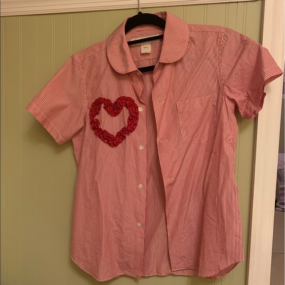 COMME DES GARÇONS striped button down - Picture 1 of 4